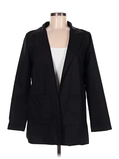 Pre-owned Unbranded Blazer Jacket In Black