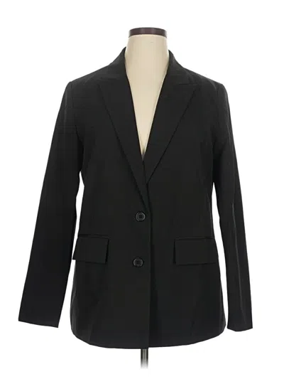 Pre-owned Unbranded Blazer Jacket In Black