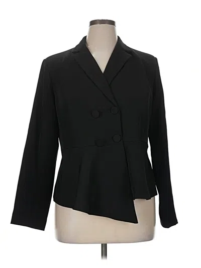 Pre-owned Unbranded Blazer Jacket In Black