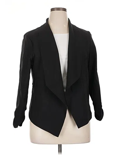 Pre-owned Unbranded Blazer Jacket In Black