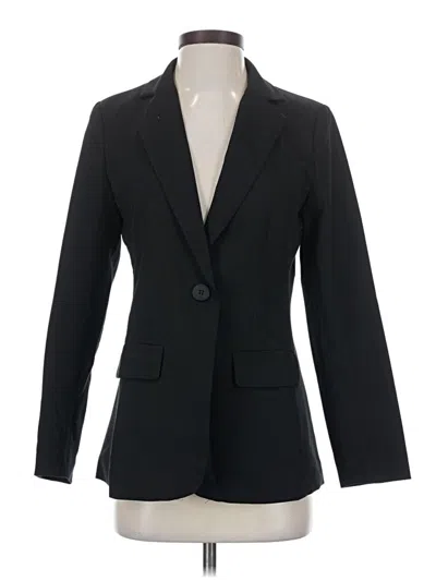 Pre-owned Unbranded Blazer Jacket In Black