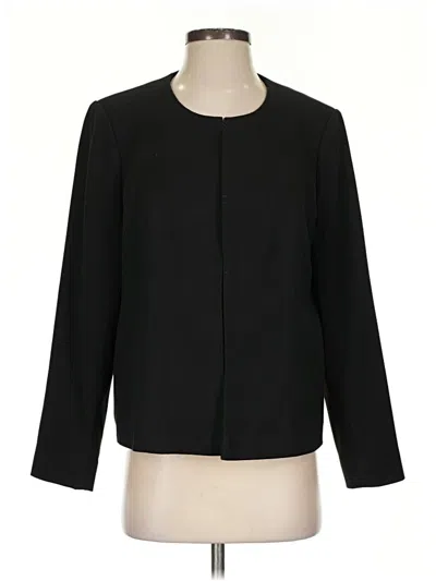Pre-owned Unbranded Blazer Jacket In Black
