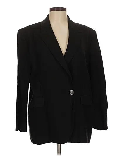 Pre-owned Unbranded Blazer Jacket In Black