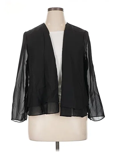Pre-owned Unbranded Blazer Jacket In Black