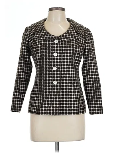 Pre-owned Unbranded Blazer Jacket In Black