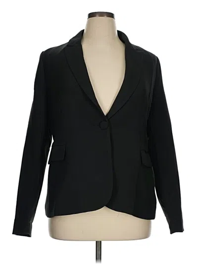 Pre-owned Unbranded Blazer Jacket In Black
