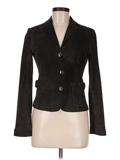 Pre-owned Unbranded Blazer Jacket In Black