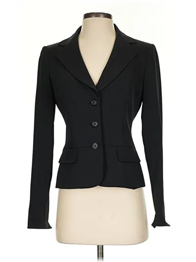 Pre-owned Unbranded Blazer Jacket In Black