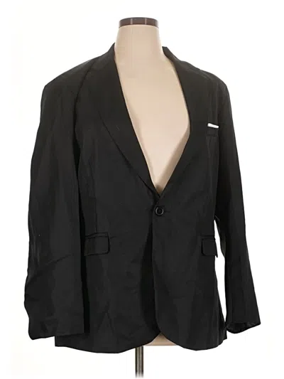Pre-owned Unbranded Blazer Jacket In Black