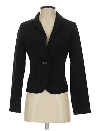 Pre-owned Unbranded Blazer Jacket In Black
