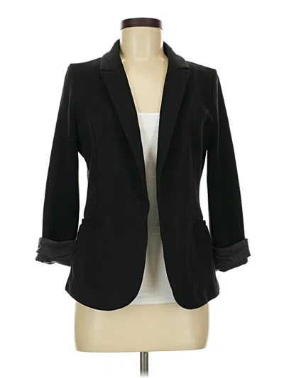 Pre-owned Unbranded Blazer Jacket In Black