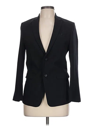Pre-owned Unbranded Blazer Jacket In Black