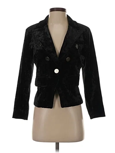 Pre-owned Unbranded Blazer Jacket In Black