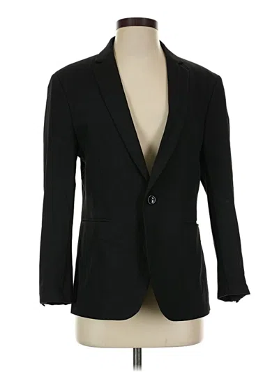 Pre-owned Unbranded Blazer Jacket In Black