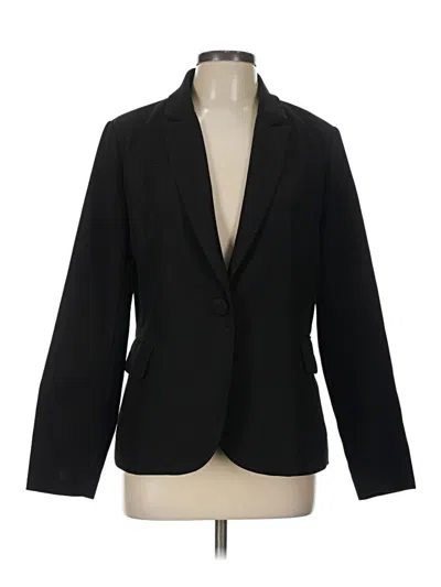 Pre-owned Unbranded Blazer Jacket In Black