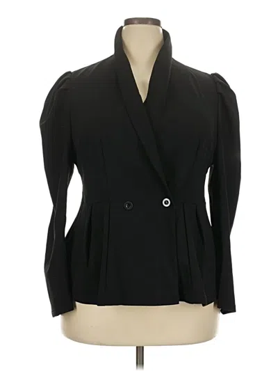 Pre-owned Unbranded Blazer Jacket In Black
