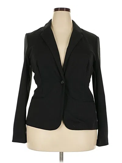 Pre-owned Unbranded Blazer Jacket In Black