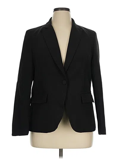 Pre-owned Unbranded Blazer Jacket In Black