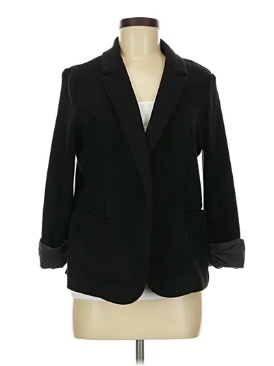 Pre-owned Unbranded Blazer Jacket In Black