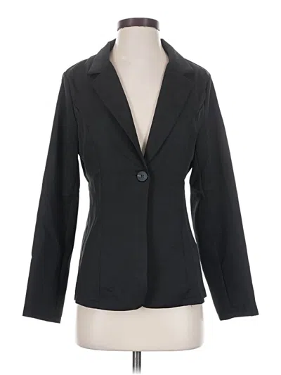 Pre-owned Unbranded Blazer Jacket In Black