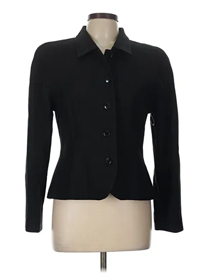 Pre-owned Unbranded Blazer Jacket In Black