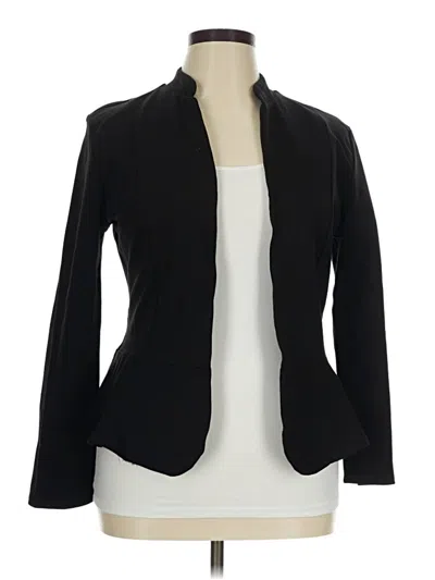 Pre-owned Unbranded Blazer Jacket In Black