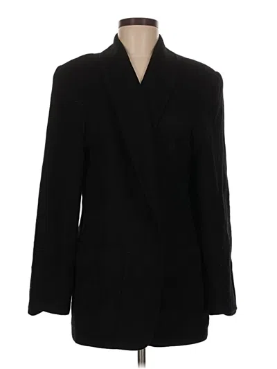 Pre-owned Unbranded Blazer Jacket In Black