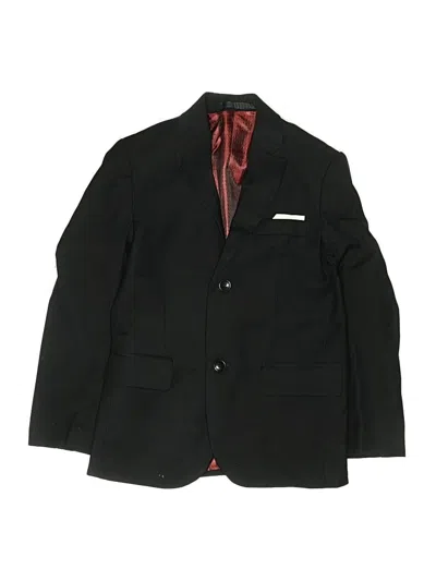 Pre-owned Unbranded Kids' Blazer Jacket In Black