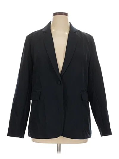 Pre-owned Unbranded Blazer Jacket In Black