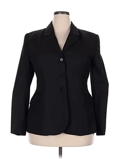 Pre-owned Unbranded Blazer Jacket In Black