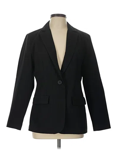 Pre-owned Unbranded Blazer Jacket In Black