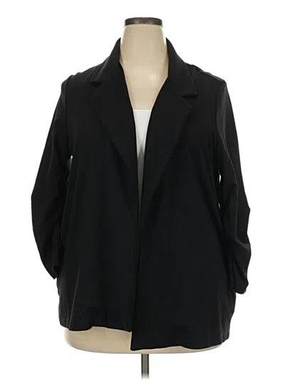 Pre-owned Unbranded Blazer Jacket In Black