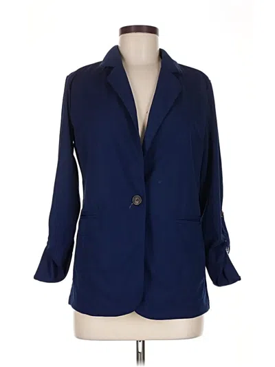 Pre-owned Unbranded Blazer Jacket In Blue