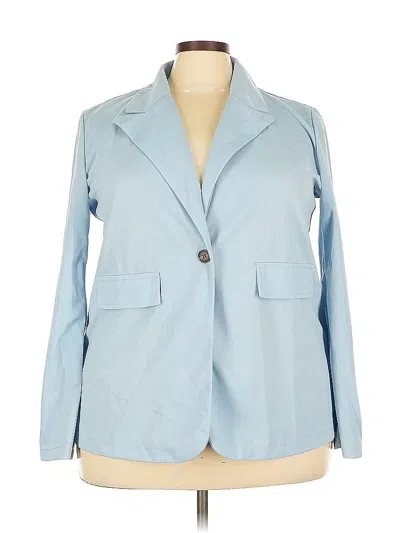 Pre-owned Unbranded Blazer Jacket In Blue