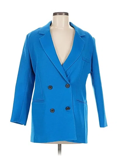 Pre-owned Unbranded Blazer Jacket In Blue