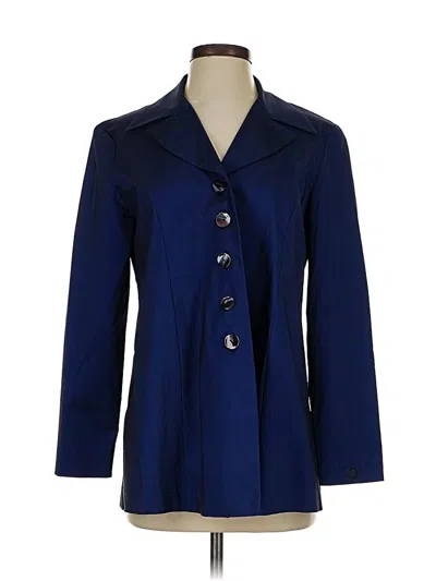 Pre-owned Unbranded Blazer Jacket In Blue