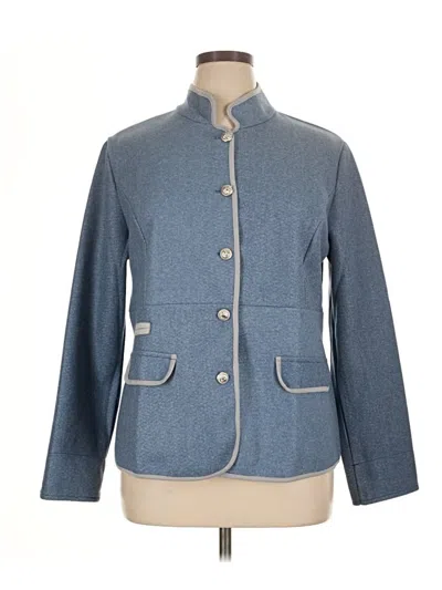 Pre-owned Unbranded Blazer Jacket In Blue
