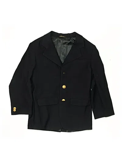 Pre-owned Unbranded Kids' Blazer Jacket In Blue