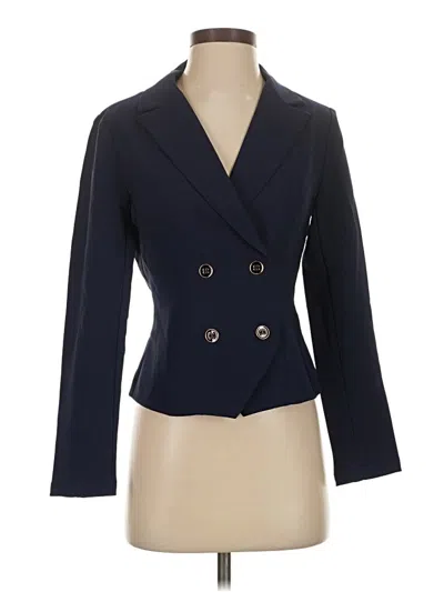 Pre-owned Unbranded Blazer Jacket In Blue