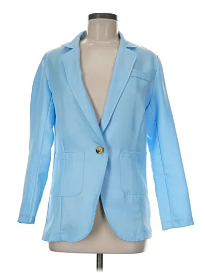 Pre-owned Unbranded Blazer Jacket In Blue