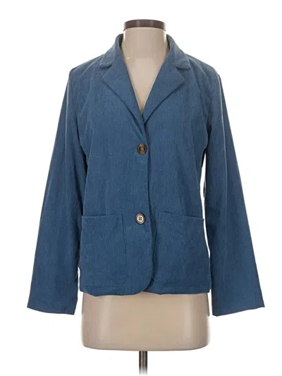 Pre-owned Unbranded Blazer Jacket In Blue