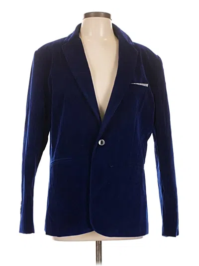 Pre-owned Unbranded Blazer Jacket In Blue