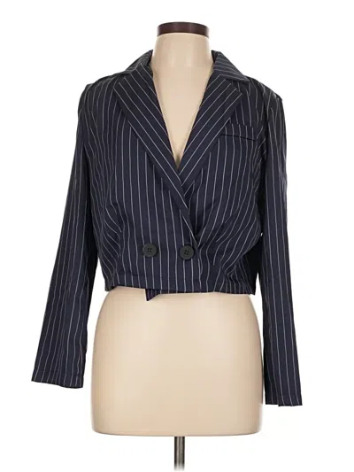 Pre-owned Unbranded Blazer Jacket In Blue