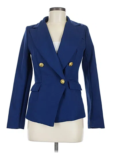 Pre-owned Unbranded Blazer Jacket In Blue
