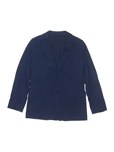 Pre-owned Unbranded Kids' Blazer Jacket In Blue