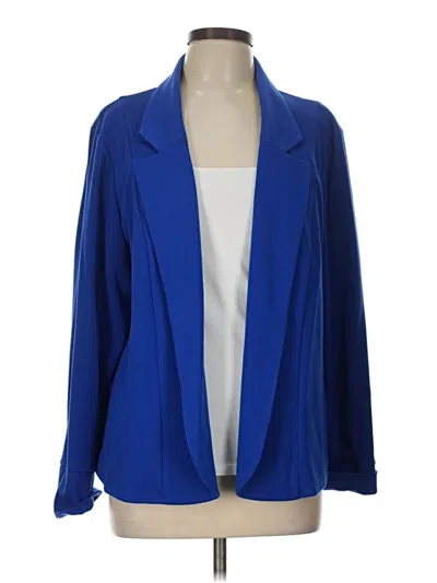 Pre-owned Unbranded Blazer Jacket In Blue