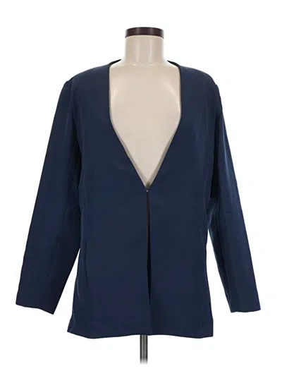 Pre-owned Unbranded Blazer Jacket In Blue