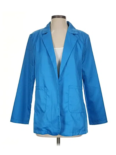 Pre-owned Unbranded Blazer Jacket In Blue