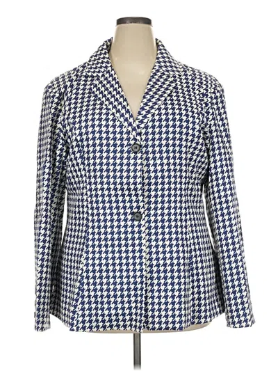 Pre-owned Unbranded Blazer Jacket In Blue