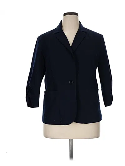 Pre-owned Unbranded Blazer Jacket In Blue